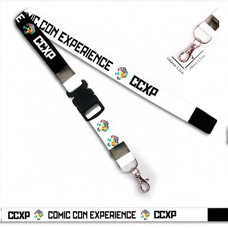 Chaveiro CCXP Comic Con Experience C0451P Mosquete e Engate